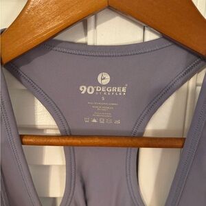 90 Degree by Reflex Women's Size Small Purple Breathable Tank Top Shirt